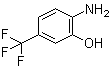 structure of CAS# 454-82-0, 2-氨基-5-(三氟甲基)苯酚