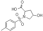 structure of CAS# 454473-66-6, 4-羟基-1-[(4-甲基苯基)磺酰基]脯氨酸