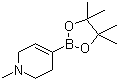 structure of CAS# 454482-11-2, 1-甲基-1,2,3,6-四氢吡啶-4-硼酸频哪醇酯