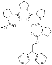 CAS 登录号：454693-96-0, 1-[芴甲氧羰基]-L-脯氨酰-L-脯氨酰-L-脯氨酰-L-脯氨酸