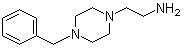 structure of CAS# 4553-21-3, 4-Benzyl-1-piperazineethanamine