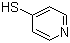 CAS # 4556-23-4, 4-Mercaptopyridine, 4-Pyridinethiol, Pyridine-4-thiol