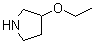 3-乙氧基吡咯烷分子结构 (CAS 45592-49-2)