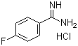 structure of CAS# 456-14-4, 4-Fluorobenzamidine hydrochloride