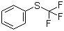 CAS # 456-56-4, Trifluoromethylthiobenzene, Phenyl trifluoromethyl sulfide