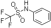 CAS # 456-64-4, 1,1,1-Trifluoromethanesulfonanilide, Phenyltriflamide, Trifluoromethanesulfonanilide
