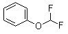 structure of CAS# 458-92-4, 二氟甲氧基苯