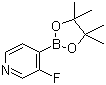 structure of CAS# 458532-88-2, 3-Fluoropyridine-4-boronic acid pinacol ester