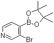 structure of CAS# 458532-92-8, 3-溴吡啶-4-硼酸频哪醇酯