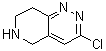 CAS 登录号：45882-63-1, 3-氯-5,6,7,8-四氢吡啶并[4,3-c]哒嗪