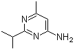 structure of CAS# 4595-70-4, 4-氨基-2-异丙基-6-甲基嘧啶