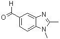 structure of CAS# 4597-21-1, 1,2-二甲基-1H-苯并咪唑-5-甲醛