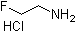 CAS # 460-08-2, 2-Fluoroethylamine hydrochloride, 2-Fluoroethylammonium chloride, beta-Fluoroethylamine hydrochloride