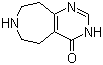 CAS 登录号：46001-09-6, 3,5,6,7,8,9-六氢-4H-嘧啶并[4,5-d]氮杂卓-4-酮