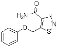CAS 登录号：4609-52-3, 5-(苯氧基甲基)-1,2,3-噻二唑-4-甲酰胺