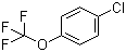 CAS # 461-81-4, 4-(Trifluoromethoxy)chlorobenzene, 1-Chloro-4-(trifluoromethoxy)benzene