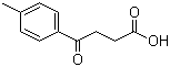 CAS # 4619-20-9, 3-(4-Methylbenzoyl)propionic acid, 3-(p-Toluoyl)propionic acid, 4-(4-Methylphenyl)-4-oxobutyric acid, 4-(4-Methylphenyl)-4-oxobutanoic acid