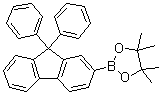 structure of CAS# 462128-39-8, 9,9-二苯基-9H-芴-2-基硼酸频哪醇酯