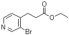 CAS 登录号：463303-98-2, 3-溴-4-吡啶丙酸乙酯