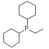 structure of CAS# 46392-44-3, 乙基二环己基膦