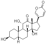 CAS # 464-74-4, Arenobufagin, (3beta,5beta,11alpha)-3,11,14-Trihydroxy-12-oxobufa-20,22-dienolide