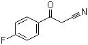 structure of CAS# 4640-67-9, 4-氟苯甲酰基乙腈