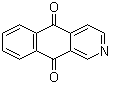 structure of CAS# 46492-08-4, Benz[g]isoquinoline-5,10-dione