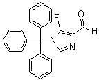CAS 登录号：464924-63-8, 5-氟-1-(三苯基甲基)-1H-咪唑-4-甲醛