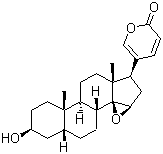 structure of CAS# 465-39-4, 蟾力苏
