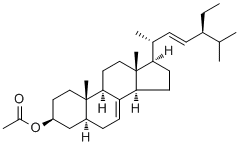 CAS 登录号：4651-46-1, 乙酸 alpha-波菜甾醇酯