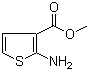 structure of CAS# 4651-81-4, 2-氨基噻吩-3-羧酸甲酯