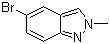 structure of CAS# 465529-56-0, 5-溴-2-甲基-2H-吲唑