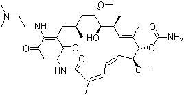 structure of CAS# 467214-20-6, Alvespimycin