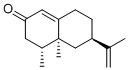 CAS # 4674-50-4, Nootkatone, (4R,4aS,6R)-4,4a-dimethyl-6-prop-1-en-2-yl-3,4,5,6,7,8-hexahydronaphthalen-2-one