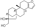 CAS # 469-83-0, Cafesterol, (3bS,5aS,7R,8R,10aR,10bS)-3b,4,5,6,7,8,9,10,10a,10b,11,12-Dodecahydro-7-hydroxy-10b-methyl-5a,8-methano-5aH-cyclohepta[5,6]naphtho[2,1-b]furan-7-methanol