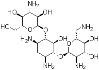 CAS 登录号：4696-76-8, 卡那霉素 B