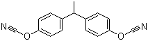 structure of CAS# 47073-92-7, 1,1-双(4-氰氧苯基)乙烷