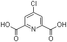 structure of CAS# 4722-94-5, 4-氯吡啶-2,6-二羧酸