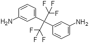 structure of CAS# 47250-53-3, 2,2-双(3-氨基苯基)六氟丙烷