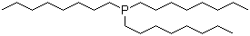 Trioctylphosphine molecular structure (CAS 4731-53-7)