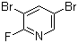 structure of CAS# 473596-07-5, 3,5-二溴-2-氟吡啶