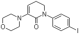 structure of CAS# 473927-69-4, 1-(4-Iodophenyl)-3-morpholino-5,6-dihydropyridin-2(1H)-one