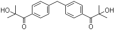 structure of CAS# 474510-57-1, 1,1'-(亚甲基二-4,1-亚苯基)双[2-羟基-2-甲基-1-丙酮]