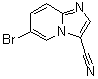 structure of CAS# 474708-98-0, 6-溴咪唑并[1,2-a]吡啶-3-甲腈