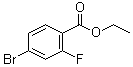 structure of CAS# 474709-71-2, 4-溴-2-氟苯甲酸乙酯