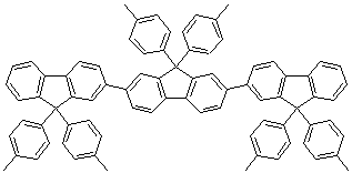 CAS # 474918-42-8, 9,9,9',9',9'',9''-Hexakis(4-methylphenyl)-2,2':7',2''-ter-9H-fluorene