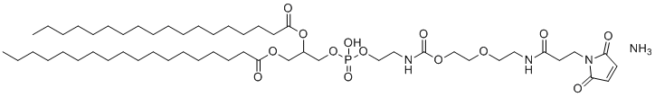 structure of CAS# 474922-22-0, DSPE-PEG2000-MAL