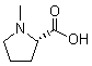 structure of CAS# 475-11-6, N-Methyl-L-proline