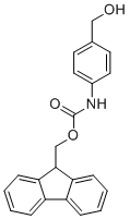 structure of CAS# 475160-83-9, 4-(Fmoc-amino)benzyl Alcohol