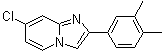 CAS 登录号：475992-33-7, 7-氯-2-(3,4-二甲基苯基)-咪唑并[1,2-a]吡啶